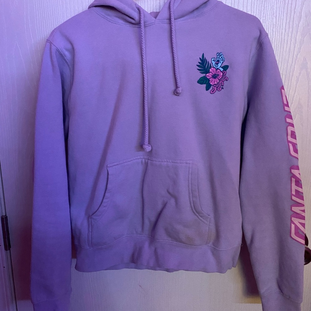 Santa Cruz Vacation Dot Lavender Hoodie